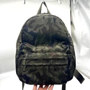 Hedgren Olive Camo Earth Eco Backpack Women Backpacks